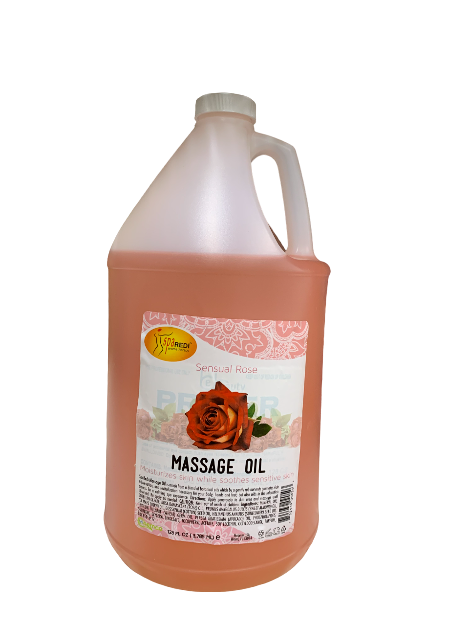 SpaRedi Massage Oil Sensual Rose